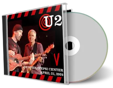 Artwork Cover of U2 2005-04-21 CD Denver Audience