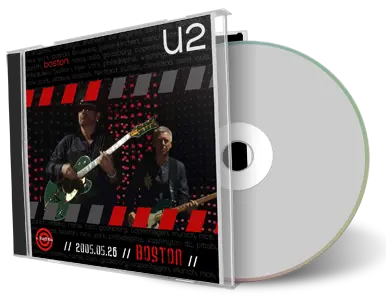 Artwork Cover of U2 2005-05-26 CD Boston Audience