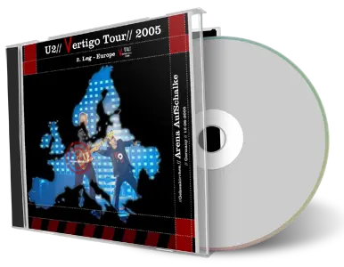 Artwork Cover of U2 2005-06-12 CD Gelsenkirchen Audience