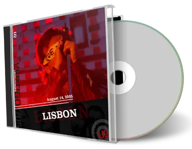 Artwork Cover of U2 2005-08-14 CD Lisbon Audience