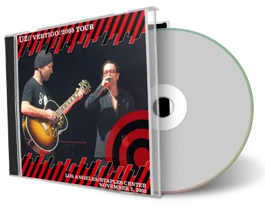 Artwork Cover of U2 2005-11-02 CD Los Angeles Audience