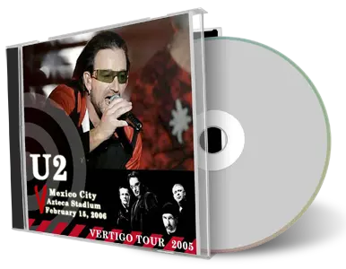 Artwork Cover of U2 2006-02-15 CD Mexico City Audience