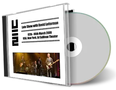 Artwork Cover of U2 2009-03-02 CD New York Soundboard