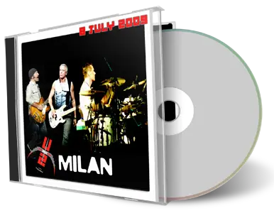 Artwork Cover of U2 2009-07-08 CD Milan Audience