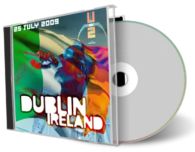 Artwork Cover of U2 2009-07-25 CD Dublin Audience