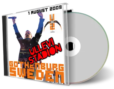 Artwork Cover of U2 2009-08-01 CD Gothenburg Audience