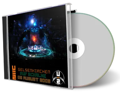Artwork Cover of U2 2009-08-03 CD Gelsenkirchen Audience