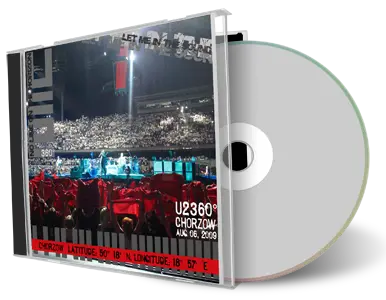 Artwork Cover of U2 2009-08-06 CD Chorzow Audience