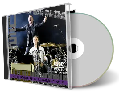 Artwork Cover of U2 2009-09-20 CD Boston Audience