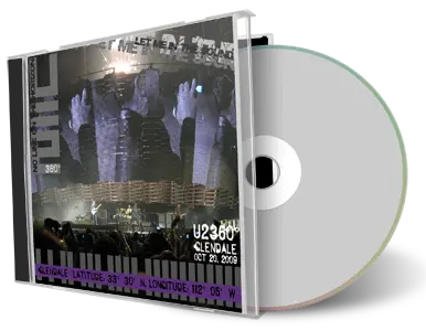 Artwork Cover of U2 2009-10-20 CD Phoenix Audience