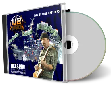 Artwork Cover of U2 2010-08-21 CD Helsinki Audience
