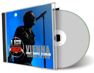 Artwork Cover of U2 2010-08-30 CD Vienna Audience