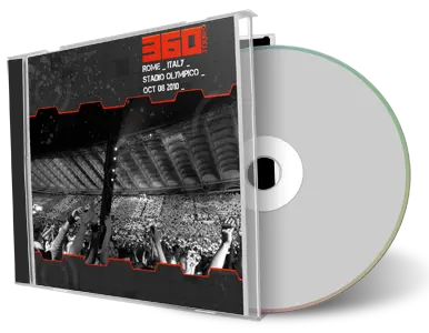 Artwork Cover of U2 2010-10-08 CD Rome Audience
