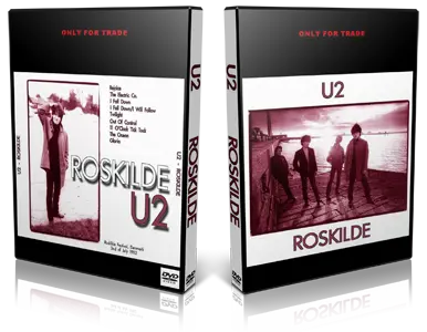 Artwork Cover of U2 1982-07-02 DVD Roskilde Proshot