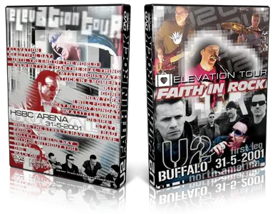 Artwork Cover of U2 2001-05-31 DVD Buffalo Audience