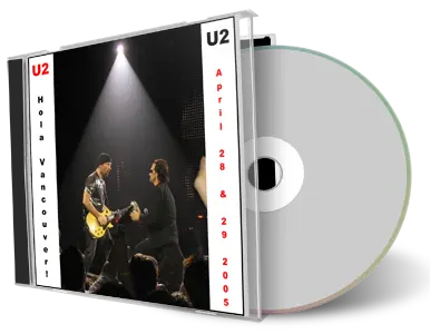 Artwork Cover of U2 Compilation CD Vancouver 2005 Soundboard