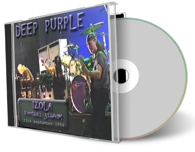 Artwork Cover of Deep Purple 1996-09-13 CD Izola Audience