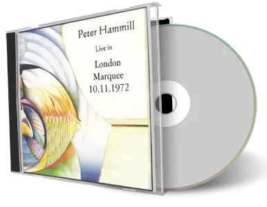 Artwork Cover of Peter Hammill 1972-11-10 CD London Audience