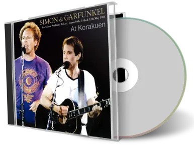 Artwork Cover of Simon and Garfunkel 1982-05-10 CD Tokyo  Audience