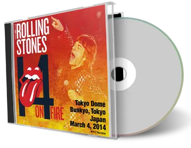 Artwork Cover of Rolling Stones 2014-03-04 CD Tokyo  Audience