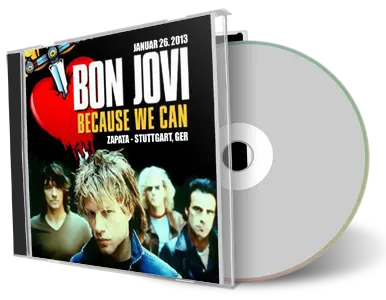 Artwork Cover of Bon Jovi 2013-01-26 CD Stuttgart Soundboard