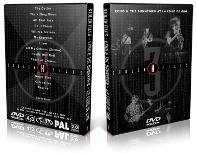 Echo And The Bunnymen 1984-07-31 DVD Madrid Proshot Live Show Recording