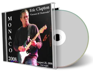 Artwork Cover of Eric Clapton 2008-08-23 CD Monte Carlo Audience