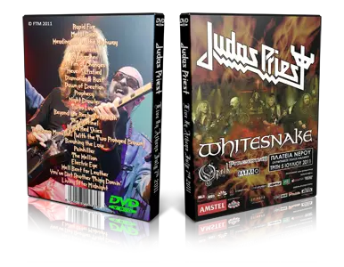 Artwork Cover of Judas Priest 2011-07-05 DVD Athens Audience