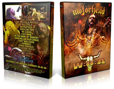 Artwork Cover of Motorhead 2006-08-05 DVD Wacken Proshot