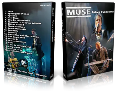 Artwork Cover of Muse 2004-02-07 DVD Tokyo Proshot