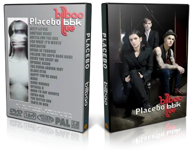 Artwork Cover of Placebo 2009-07-11 DVD Bilbao Proshot