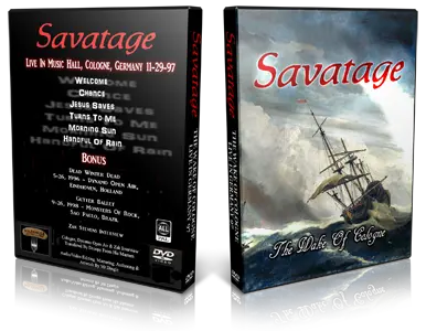 Artwork Cover of Savatage 1997-11-29 DVD Cologne Proshot