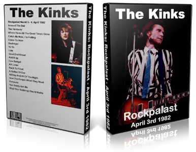 Artwork Cover of The Kinks 1982-04-04 DVD Essen Proshot