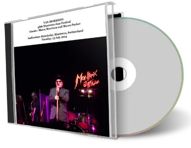 Artwork Cover of Van Morrison 2014-07-15 CD Montreux Audience