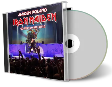 Artwork Cover of Iron Maiden 2013-07-04 CD Gdansk Audience