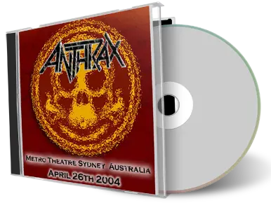 Artwork Cover of Anthrax 2004-04-26 CD Sydney Audience