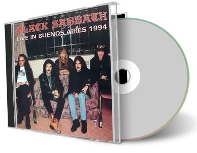 Artwork Cover of Black Sabbath 1994-09-03 CD Buenos Aires Soundboard