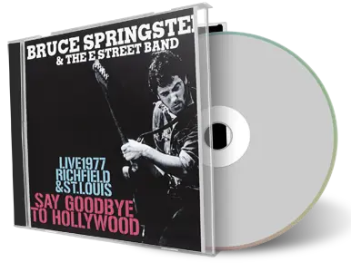 Artwork Cover of Bruce Springsteen Compilation CD Say Goodnight to Hollywood Audience