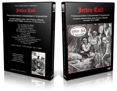Artwork Cover of Jethro Tull 1988-08-08 DVD Sao Paulo Proshot