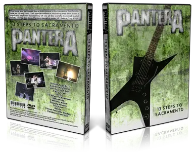 Artwork Cover of Pantera 1997-07-23 DVD Sacramento Audience