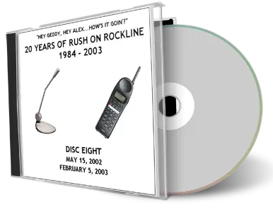 Artwork Cover of Rush 2002-05-15 CD Rockline Soundboard