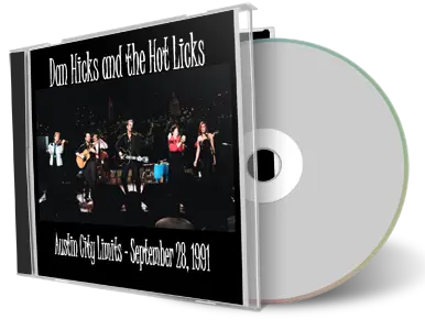 Artwork Cover of Dan Hicks 1991-09-28 CD Austin Soundboard