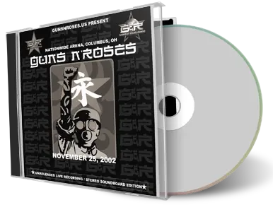 Artwork Cover of Guns N Roses 2002-11-25 CD Columbus Soundboard