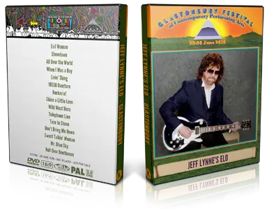 Artwork Cover of Jeff Lynnes ELO 2016-06-26 DVD Glastonbury Festival Audience