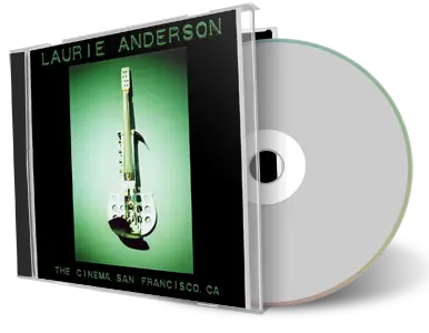 Artwork Cover of Laurie Anderson 1981-09-17 CD San Francisco Audience