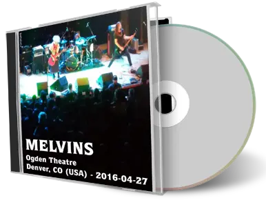 Artwork Cover of Melvins 2016-04-27 CD Denver Audience