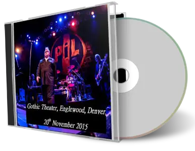 Artwork Cover of Public Image Ltd  2015-11-20 CD Englewood Audience