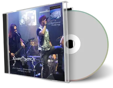 Artwork Cover of Sonata Arctica 2016-02-29 CD Minneapolis Audience